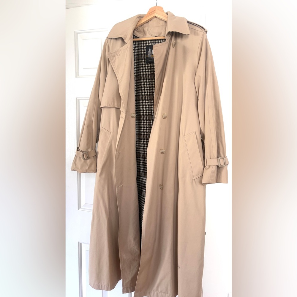 London Fog Khaki Trench Coat